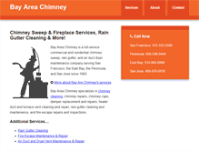 Tablet Screenshot of bayareachimney.com